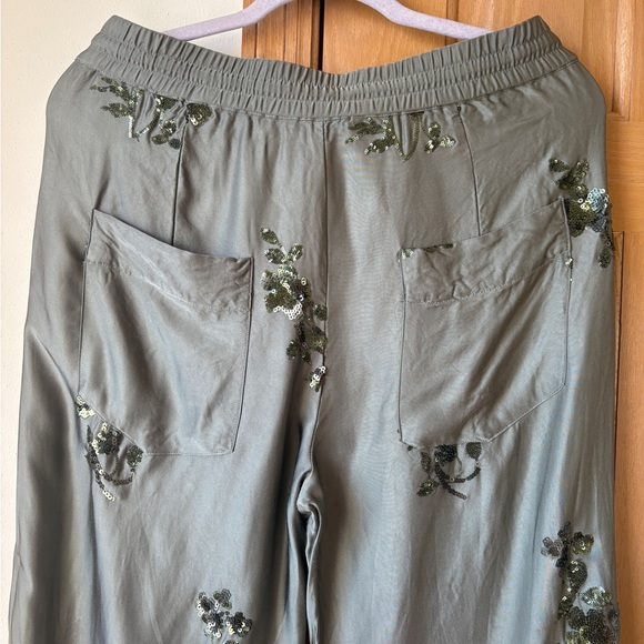 🤍Zara pants with sequin and pockets 🤍 size M - Picture 4 of 7